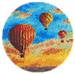 Travelling For Fun Logo (embroidered Hot Air Balloons)